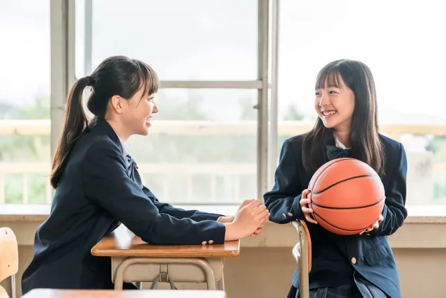 中学生の写真
